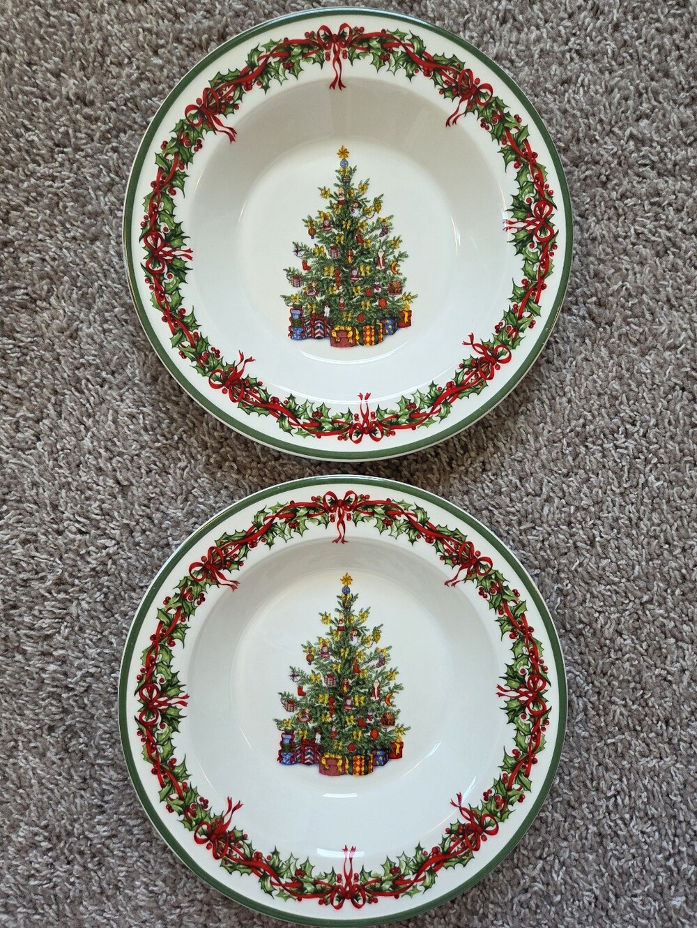 Christopher Radko Christmas Bowls